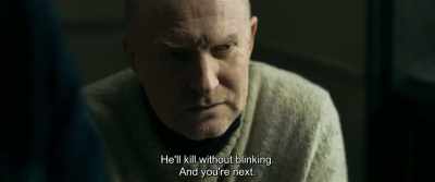He'll kill without blinking.
And you're next. - The Marco Effect