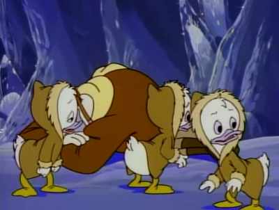 He'll love the party
and he'll be forced to admit - DuckTales