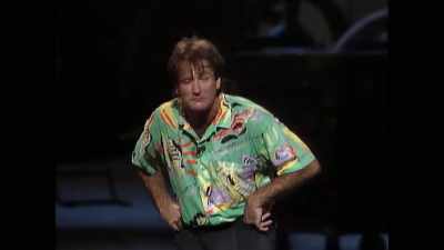 "Hell no, I won't go! I-- - Robin Williams: Come Inside My Mind