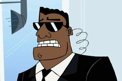 He'll only tell us
if he gets a smooch from Susan. - Johnny Test