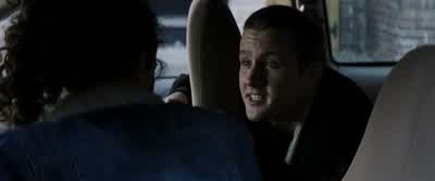 He sees you sneaking into my car he'll shoot youWhat will he do if he sees thisShoot you and then kill you - Mystic River