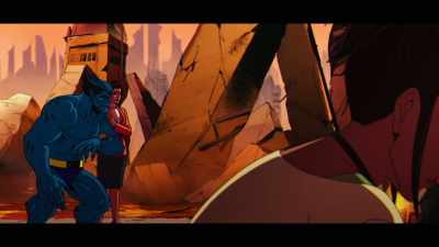 Hell, tall order when mutants
everywhere are taking to the streets. - X-Men '97