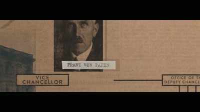 He'll write a high profile speech
for Papen - Rise of the Nazis