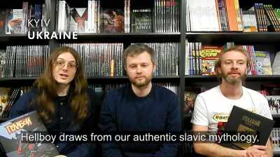 Hellboy draws from our
authentic Slavic mythology. - Mike Mignola: Drawing Monsters