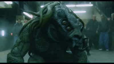 HELLBOY: Hey. - Hellboy