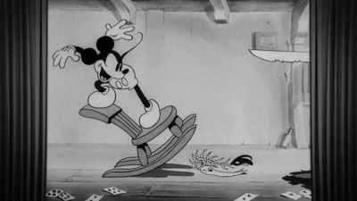 …a hero stacked up
against Peg Leg Pete… - Mickey: The Story of a Mouse