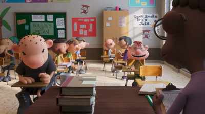 …having an older brother
who went to the same school - Diary of a Wimpy Kid