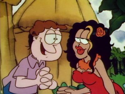 Hello Aooda my name is jon - Garfield in Paradise