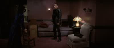 Hello baby Shut upIt's Daddy you shithead Where's my bourbonCan't you fuckin' remember anything - Blue Velvet