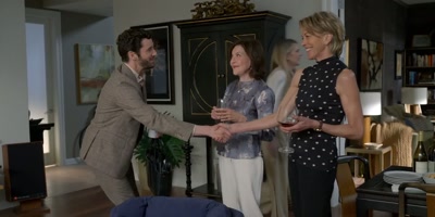 - Hello, beautiful Julie.
- Brian. [chuckles] - Shrinking