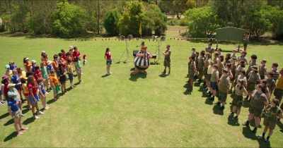 Hello, Camp Woo Hoo
and Camp Hoo Rah. - Woody Woodpecker Goes to Camp