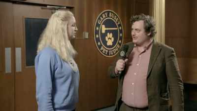 Hello. Congrats on your win
for the pet. - Gary Busey: Pet Judge