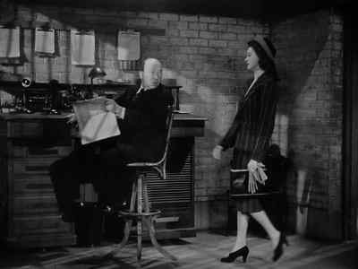 -Hello, Cooley.
-Hello, Hildy. What are you doing here? - His Girl Friday