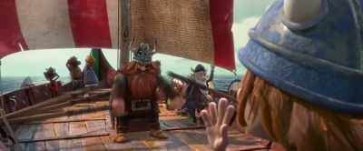 Hello, you could slow down
now dad, we're far enough. - Vic the Viking and the Magic Sword