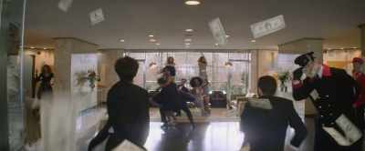 ♪ Hello to dear Mr. Doorman ♪ - tick, tick    BOOM!