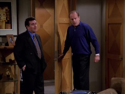 - Hello, Donny.
- Hi, Frasier. - Frasier