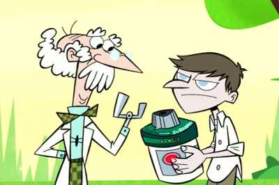Hello?
Earth to lowly coffee guy. - Johnny Test