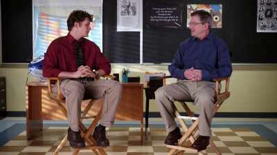 Hello, everybody, I'm sitting
here with the real CB, - Schooled