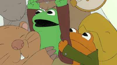 -Hello, everyone.-[music stops] - Frog and Toad