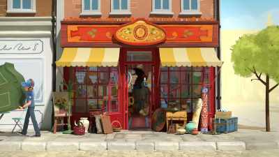 Hello? Excuse me? Hello?
[banging on wardrobe] - The Adventures of Paddington