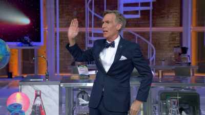 Hello, fellow life forms. - Bill Nye Saves the World