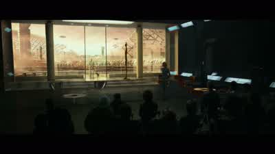 Weyland Hello friendsMy name is Peter WeylandI am your employerI am recording this 22 June 2091 And if you're watching itYou have reached your destinationAnd I am long deadMay I rest in peaceThere's a man sitting with you today His name is DavidAnd he is - Prometheus