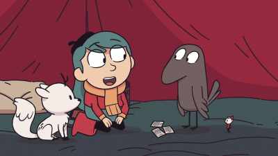 -Hello!
-[gasps] - Hilda