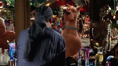 Hello Got a bagof hamburgers here for youJust walk into the dark shadowy part of the forestwhere no one can see youOkay - Scooby Doo