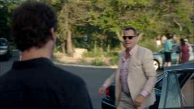 - HELLO, HANDSOME.
- HEY, MAX. - The Affair