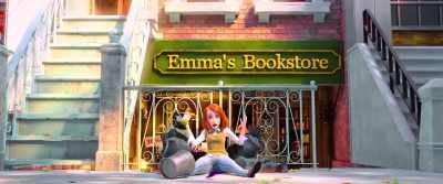 Hello? Hello, Emma?!
- Oh, come back! - Monster Family