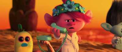 - Hello?
- Hello. It's me. - Trolls World Tour