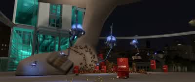 Hello? - Hello? - Roxanne. - Megamind