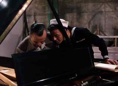 - Hello.
- Hello. - Anchors Aweigh