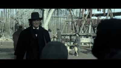 - Hello. Hello. Sister. Brother.
- [man] Governor Young. - American Primeval