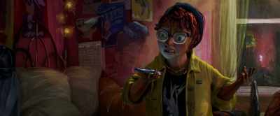 - Hello?
- Hey. What am I looking at? - Teenage Mutant Ninja Turtles: Mutant Mayhem