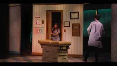 - Hello? Hi.
- Hi. Hi. - Waitress: The Musical