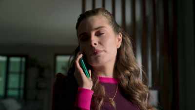 'Hello?' Hi, Liam,
it's me. 'You OK?' - For Her Sins