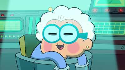 Hello, I seem to have
gotten lost in your floor. - Big City Greens the Movie: Spacecation