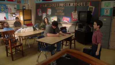 Hello. I'm here
for detention. - Young Sheldon