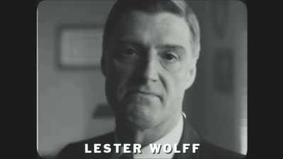 Hello. I'm Lester Wolff
and this is "Wolff At Large." - Godfather of Harlem
