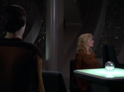 Hello, Kareen. Don't you think
it's time we stopped pretending? - Star Trek: The Next Generation