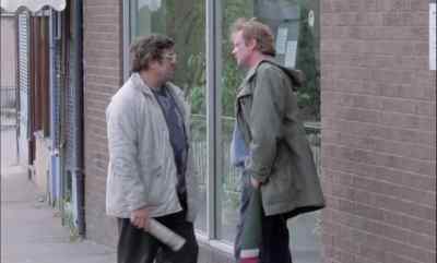 Hello, lad. You just been
to sign on? - Raining Stones