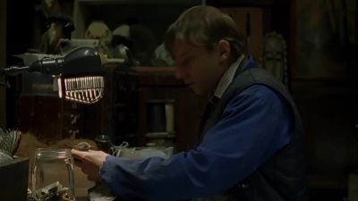 Hello, late caller.
Come for cocoa (?) - Midsomer Murders