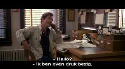 - Hello?
- Me. I'm gonna be tied up for a while. - Rollercoaster