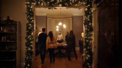 - Hello! Michael, sit by me. - Christmas Plus One