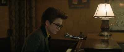 - Hello.
- [microphone feeds back] - Rocketman