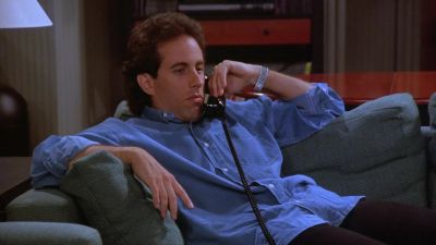 -Hello.
-MSG's rerunning the Yankee game. - Seinfeld