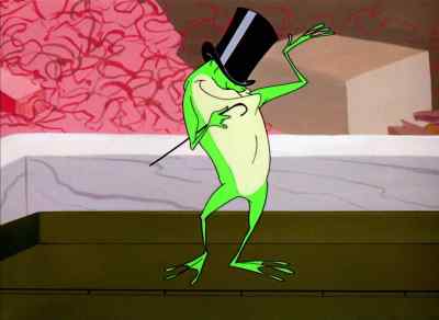 ♪ HELLO, MY BABY
HELLO, MY HONEY ♪ - One Froggy Evening