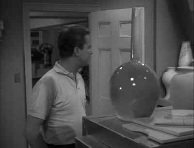 Hello. Oh, Perry.
Yes. He's feeling much better. - Alfred Hitchcock Presents