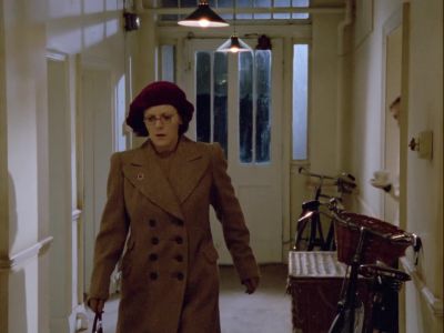 Hello, Pat. Where are
you sneaking in from? - Agatha Christie's Poirot
